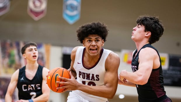 Perry Mt. Spokane boys basketball Les Schwab Invitational game December 28 2023 Naji Saker-8